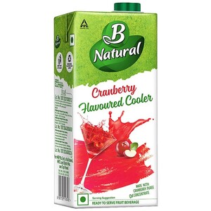 B Natural Cranberry Juice 1L