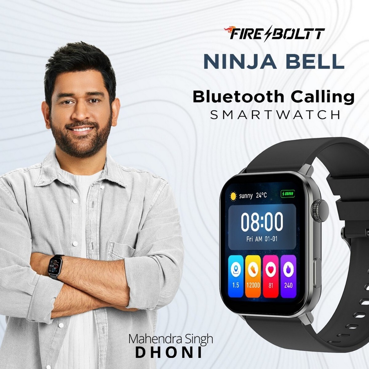 FireBolt Smart Watch Bell BSW040