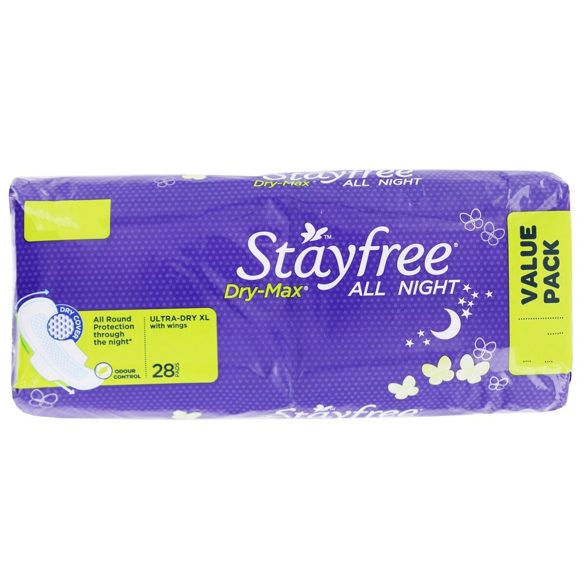 Stayfree UltraThin Dry-Max All Nights 28's