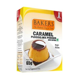 Bakers Caramel Pudding 50g