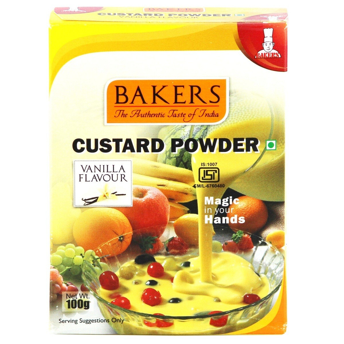 Bakers Custard Powder 100g