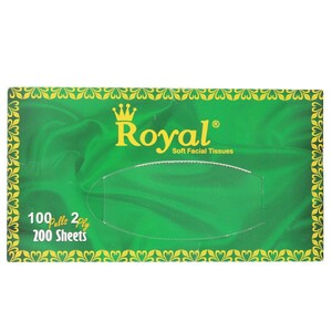 Premier Soft Facial Tissues Royal 100's 2 Ply
