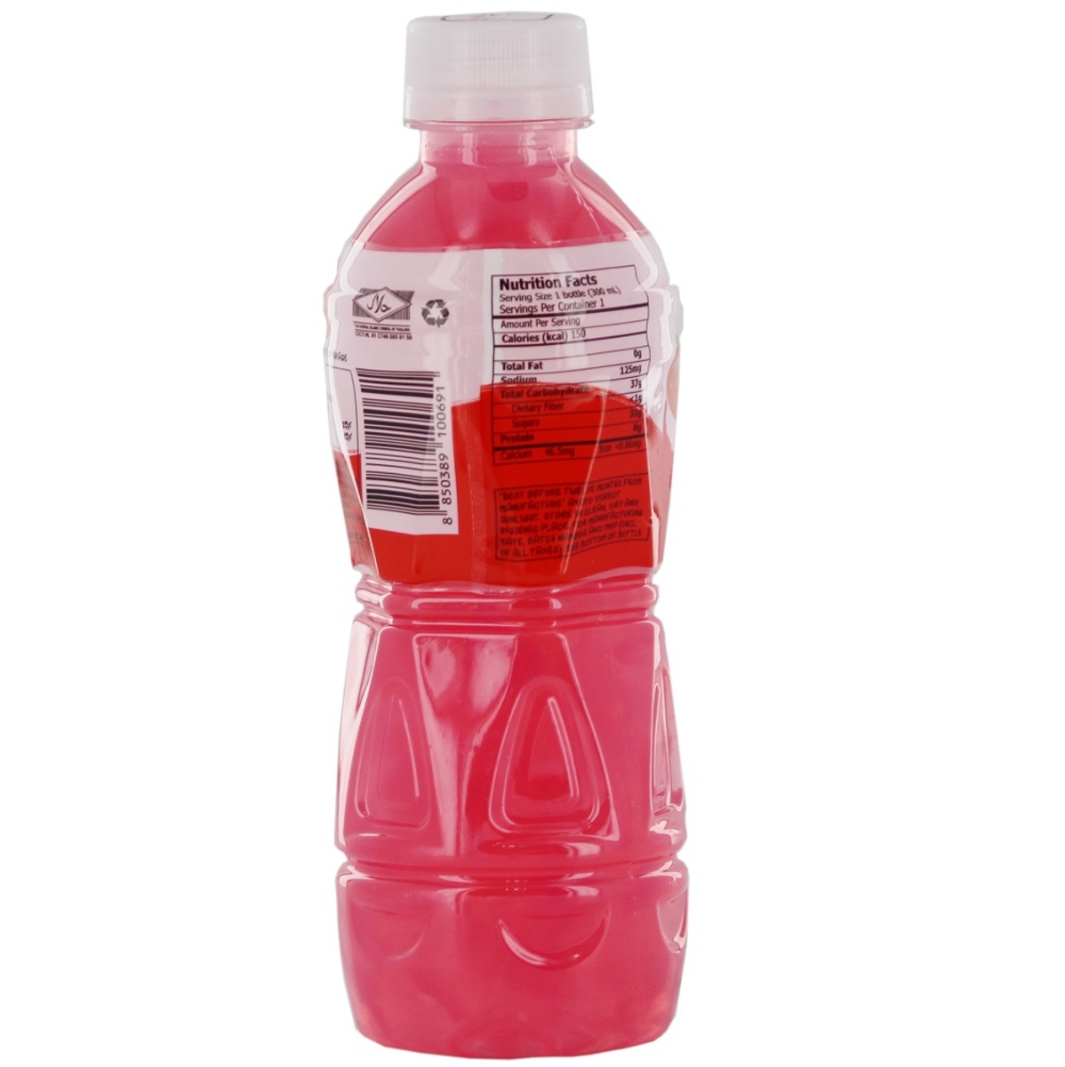 Mogu Mogu Strawberry Juice Nata De Coco 300ml
