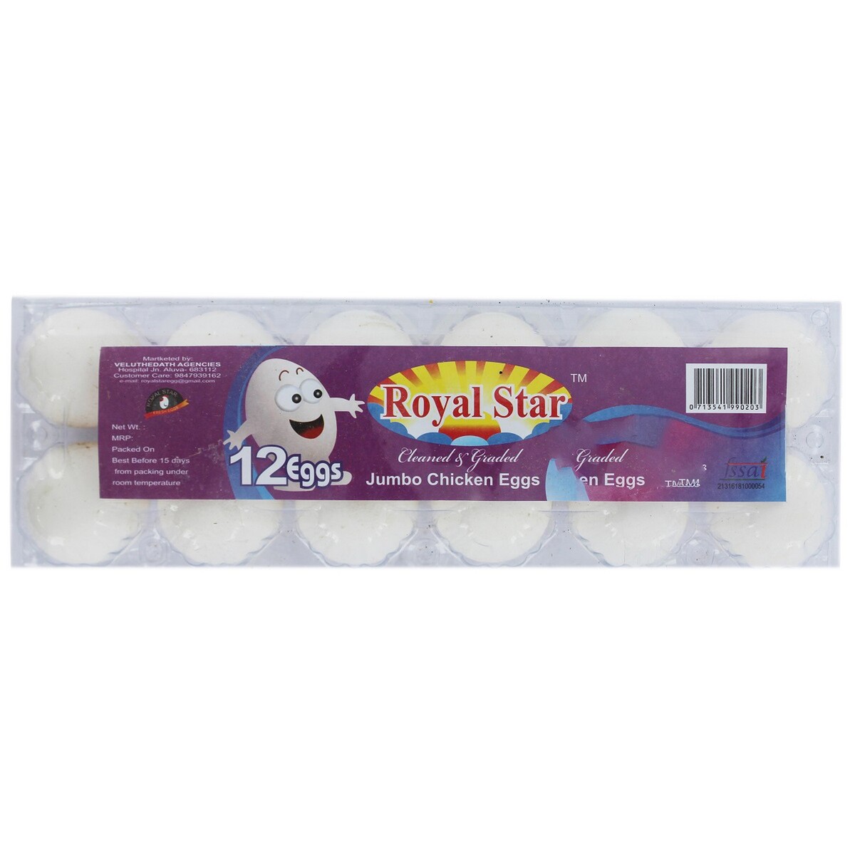 Royal Star Jumbo Egg 12's