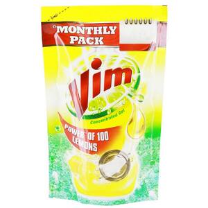 Vim Dish Wash Liquid Yellow 1Litre