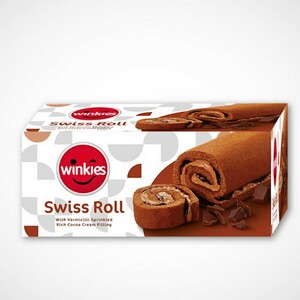 Winkies Swiss Roll Chcolte 165gm