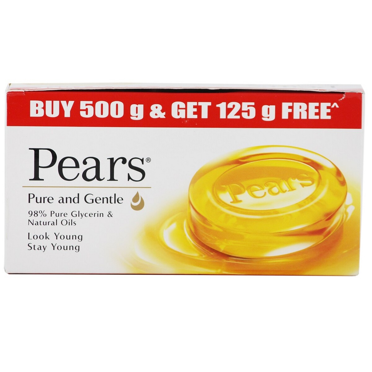 Pears Soap Pure & Gentle 125g 4 + 1 Free