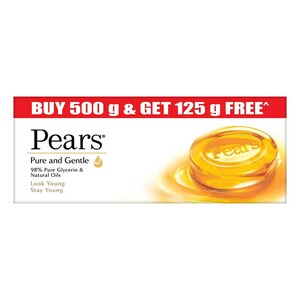Pears Soap Pure & Gentle 125g 4 + 1 Free