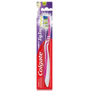 Colgate Toothbrush ZigZag Medium 1's Assorted Colours