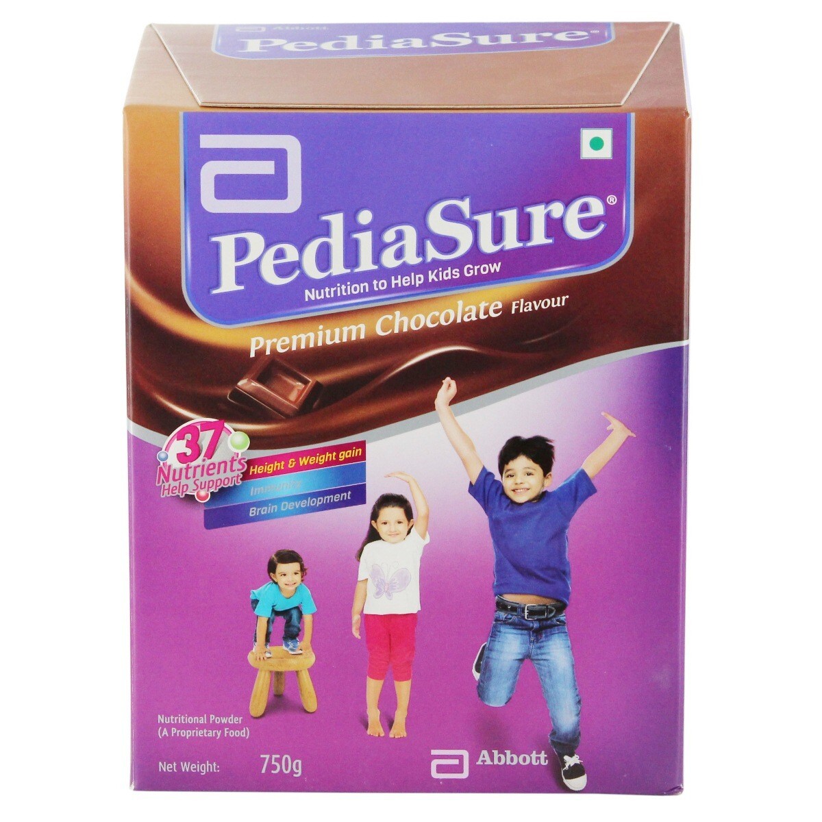 PediaSure Nutrition To Helps Kids Grow Premium Chocolate Flavour  750g