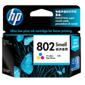 HP 802 Small Tricolor Ink Cartridge CH562ZZ