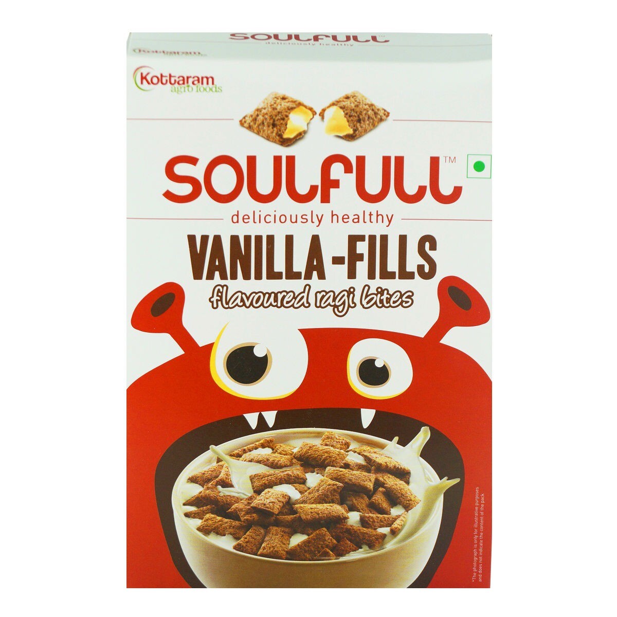 Soulfull Vanilla Fills Flavoured Ragi Bites 250g