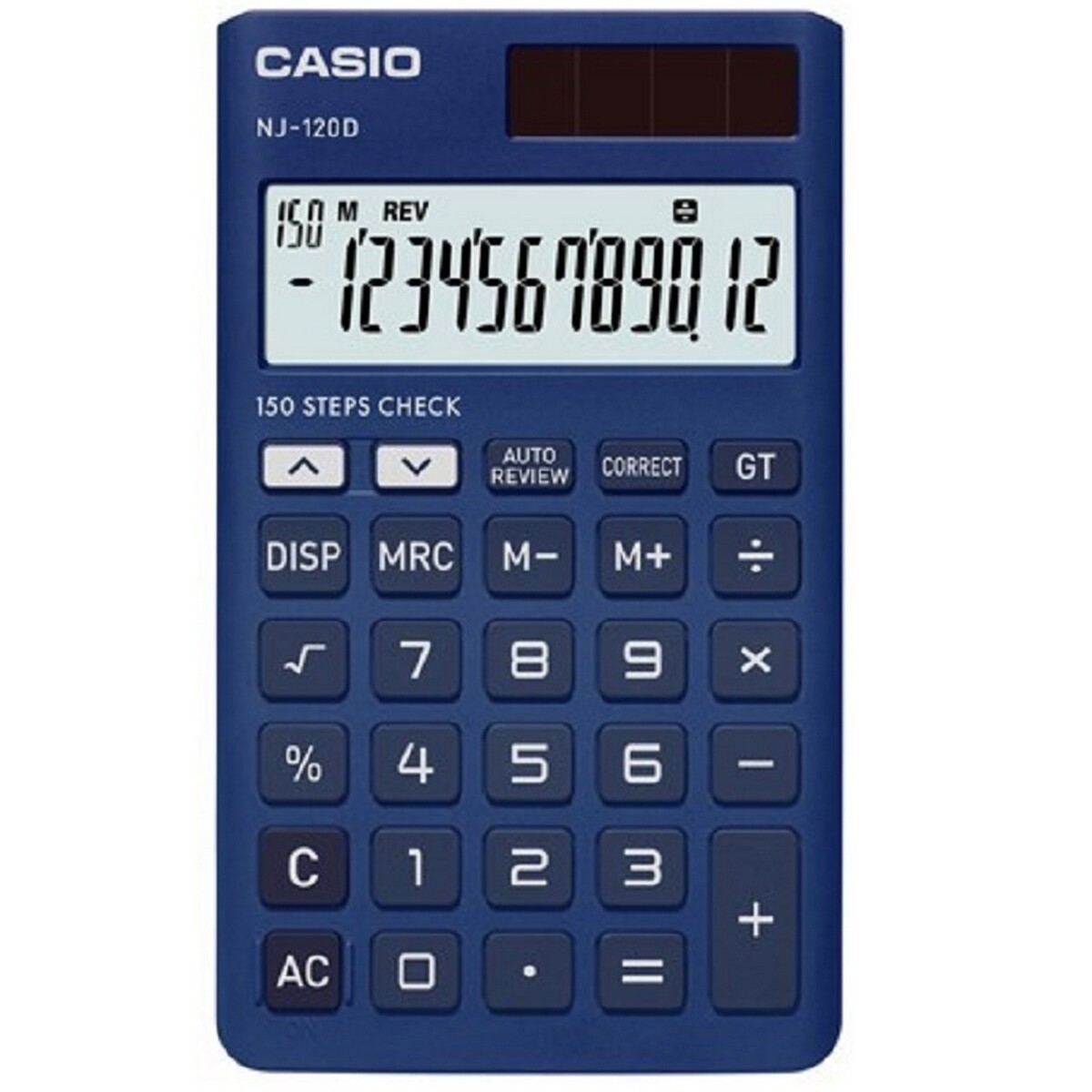 Casio Calculator NJ-120D Blue