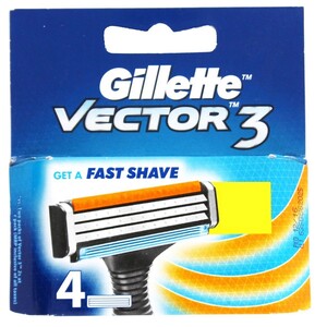 Gillette Cartridge Vector 4's