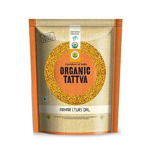 Organic Tattva Organic Arhar Tur Dal 500g