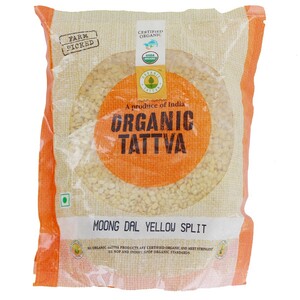 Organic Tattva Organic Moong Dal Split 500g