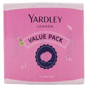 Yardley Soap English Rose 100g 3's