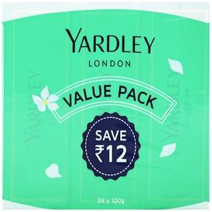 Yardley Soap Imperial Jasmine 100g 3's