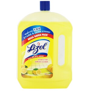 Lizol Disinfectants Surface Cleaner Citrus 2Litre