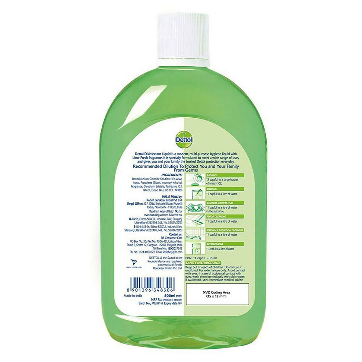 Dettol Multi-Use Hygiene Liquid 500ml