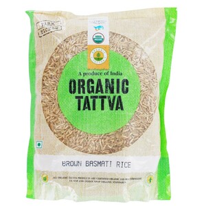 Organic Tattva Organic Basmati Rice Brown 1kg