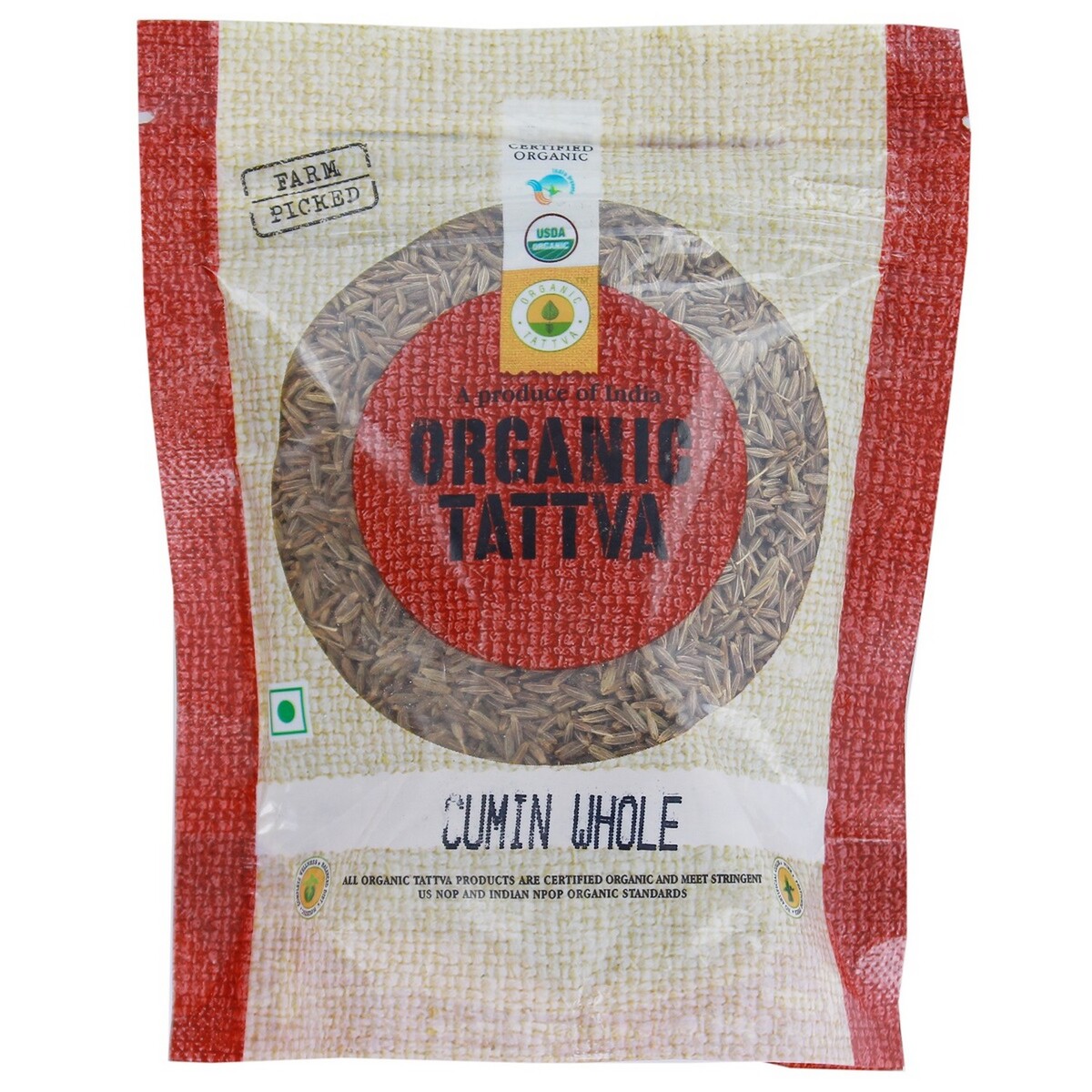 Organic Tattva Organic Cumin Whole 100g