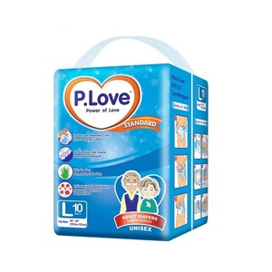 P Love Adult Diaper L 10's