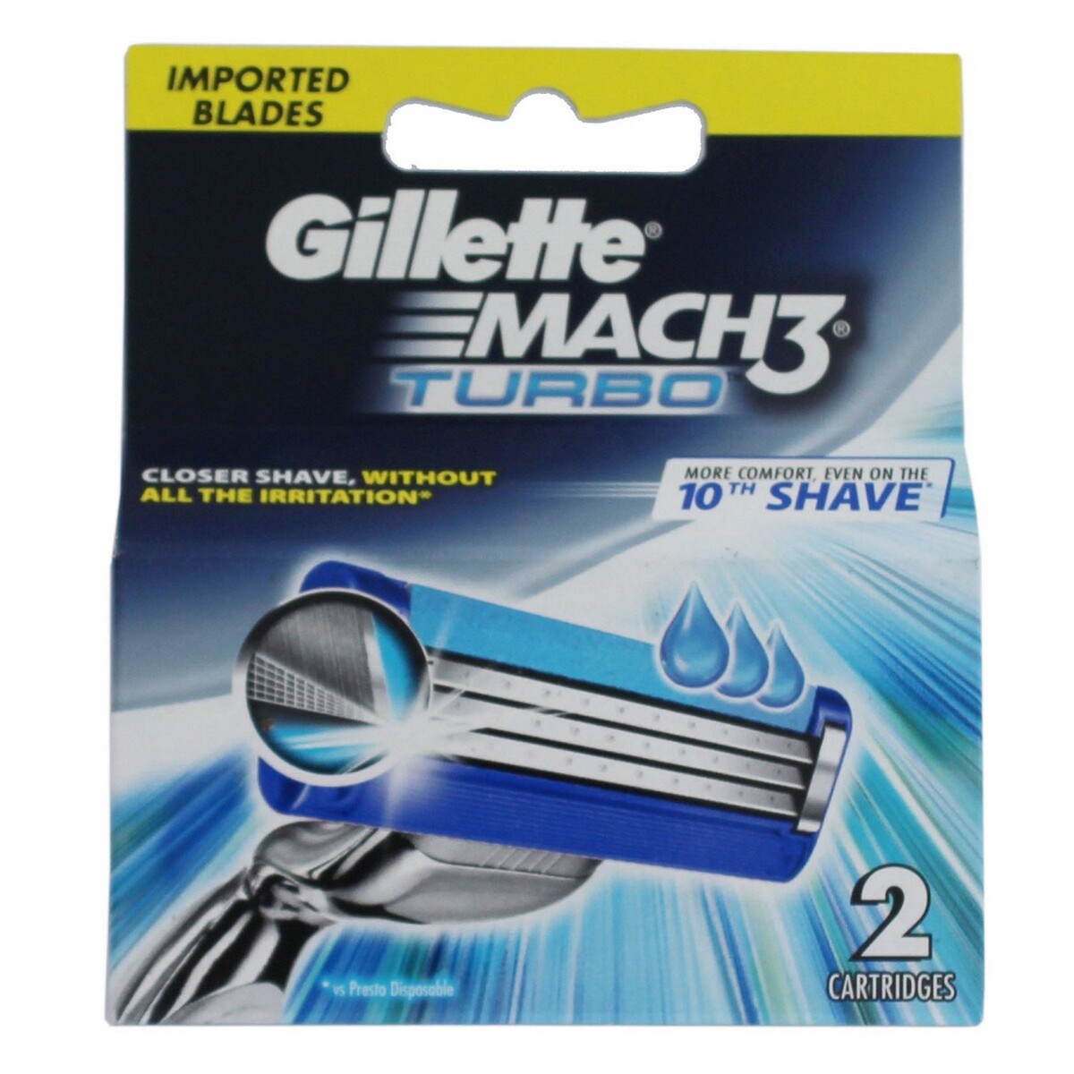 Gillette Cartridge Mach3 Turbo 2's
