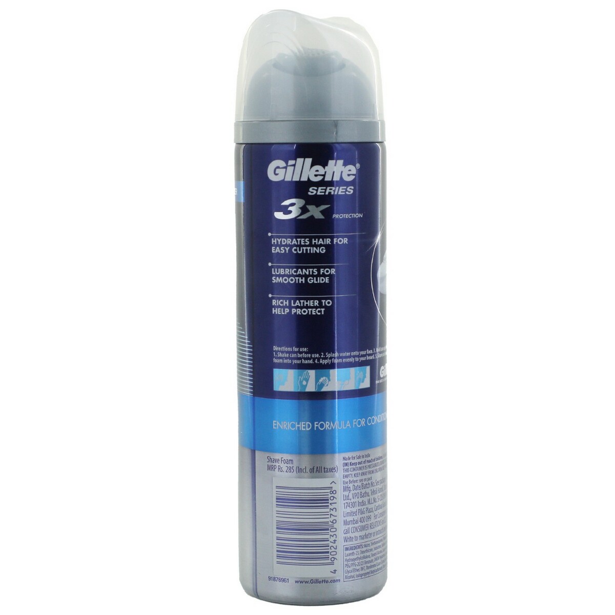 Gillette Shaving Foam Series Conditioning 245g