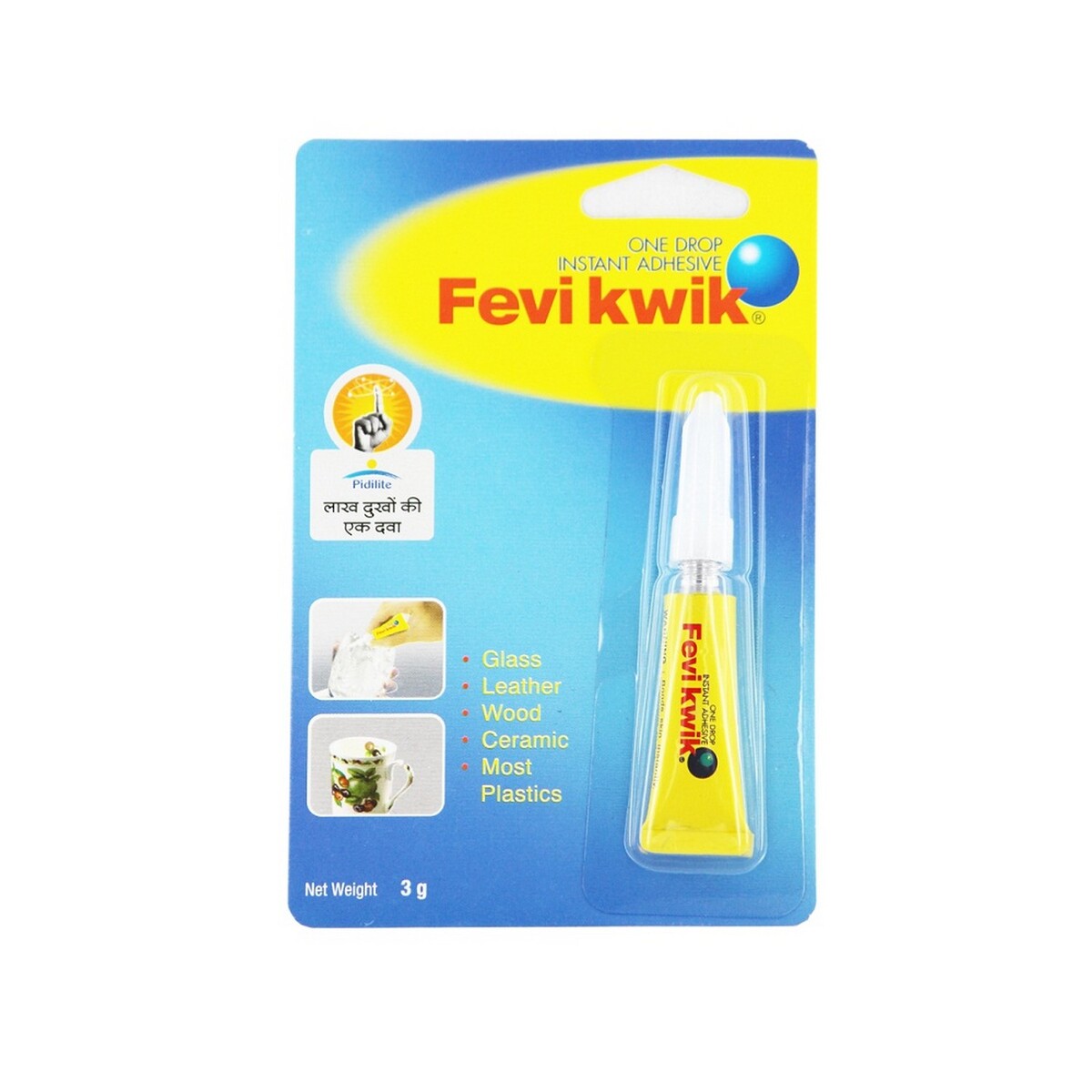 Pidilite Fevikwik Glue 3gm-FFK8018103