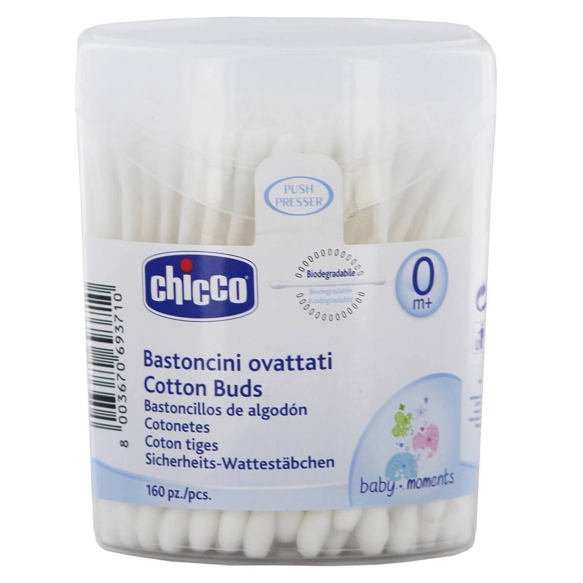 Chicco Baby Cotton Buds 160pcs