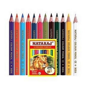 Nataraj Mini Size Color Pencils 12 Set 201251001