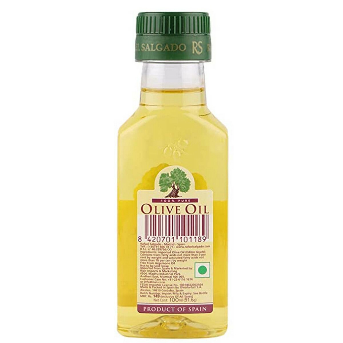 RS Olive Oil Pure Bottle 100ml