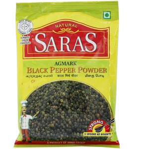 Saras Black Pepper Powder 100g