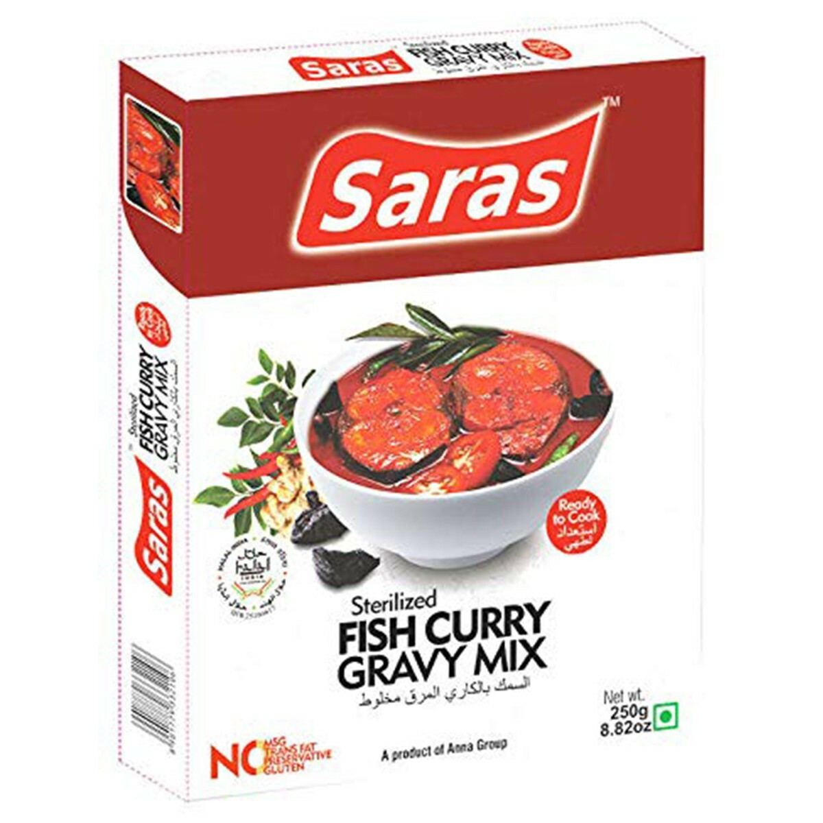 Saras Fish Curry Gravy 250gm