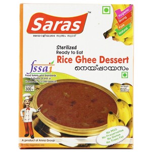 Saras Rice Ghee Dessert 300g