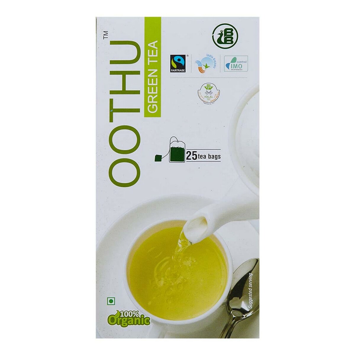 Oothu Organic Green Tea 50g