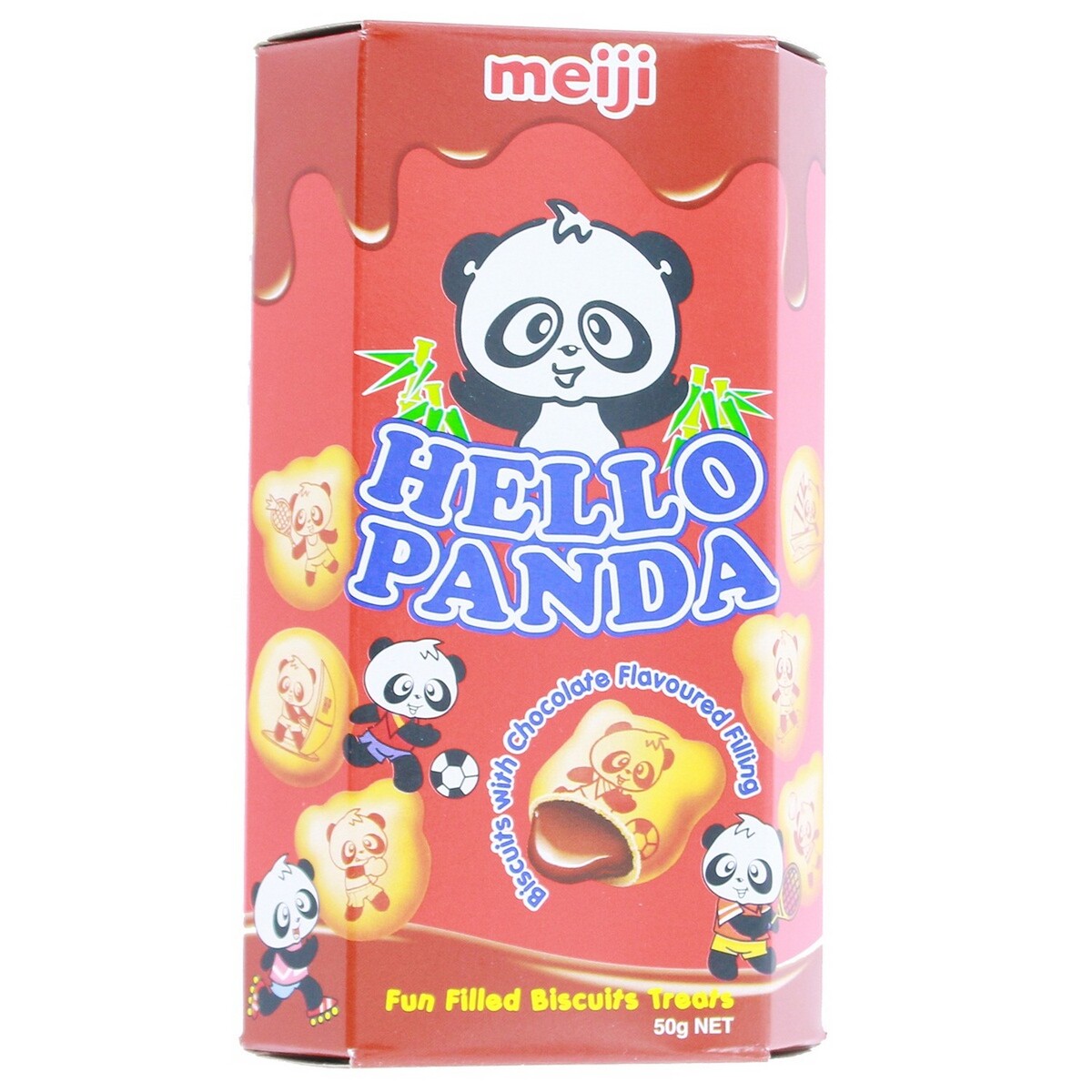 Meiji Hello Panda Chocolate Biscuits 50g