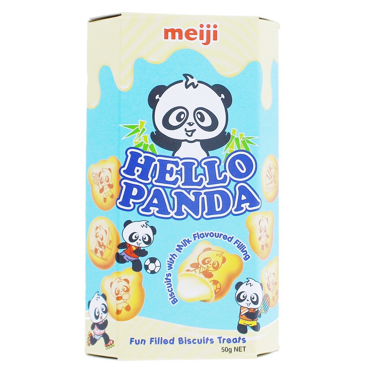 Meiji Hello Panda Milk Biscuits 50g