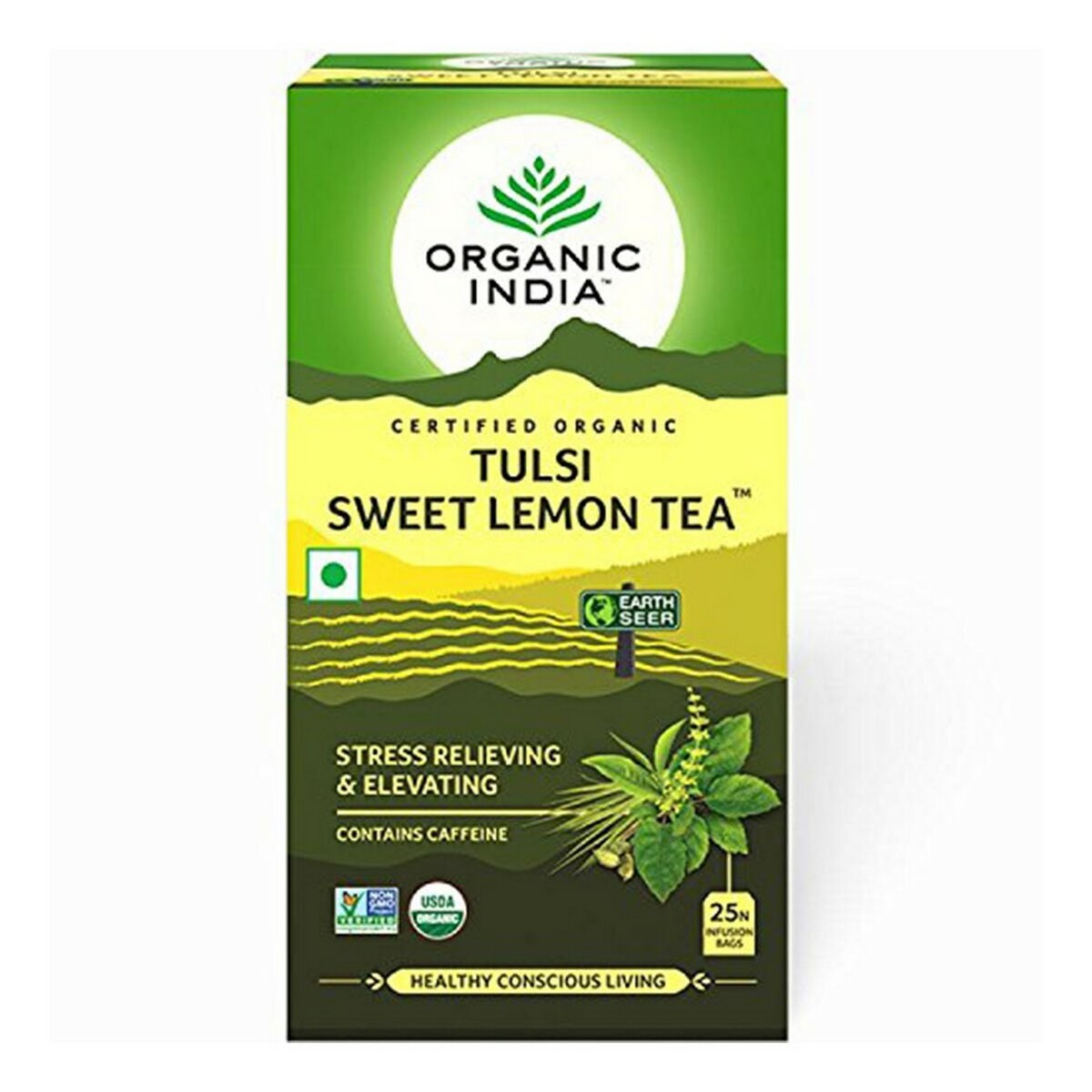 Organic India Tulsi Sweet Lemon Tea Bag 18's