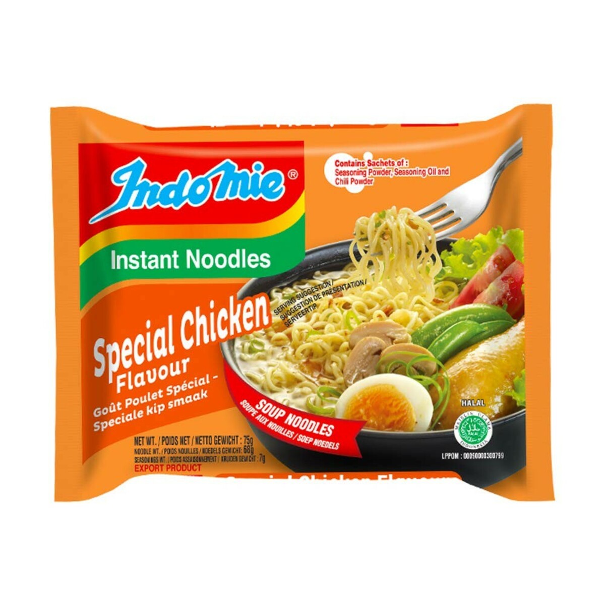 Indomie Special Chicken Noodles 68gm 5's