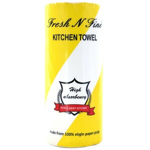 Fresh N Fine Kitchen Towel 80's 1 Ply