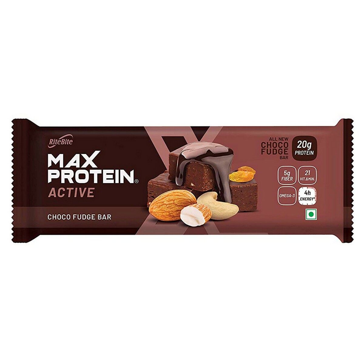 Rite Bite Max Protein Choco Fudge Bar 75g