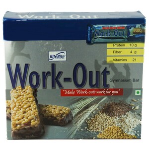 Rite Bite Work Out Nutrition Bar 6x50g
