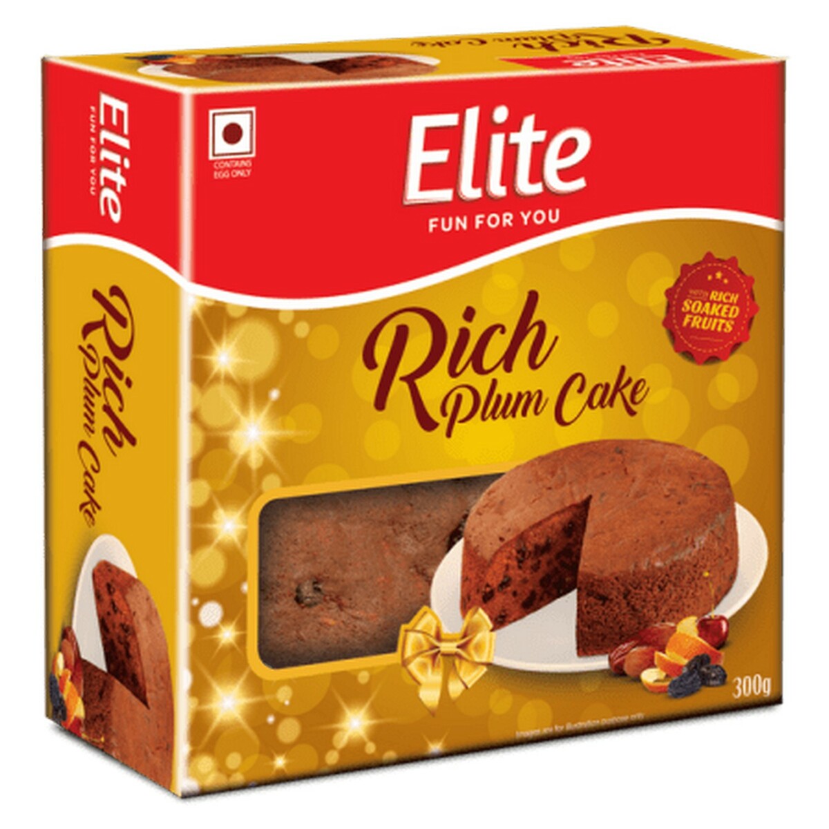 Elite Rich Plum Cake 300gm