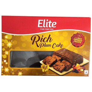 Elite Rich Plum Cake 600gm