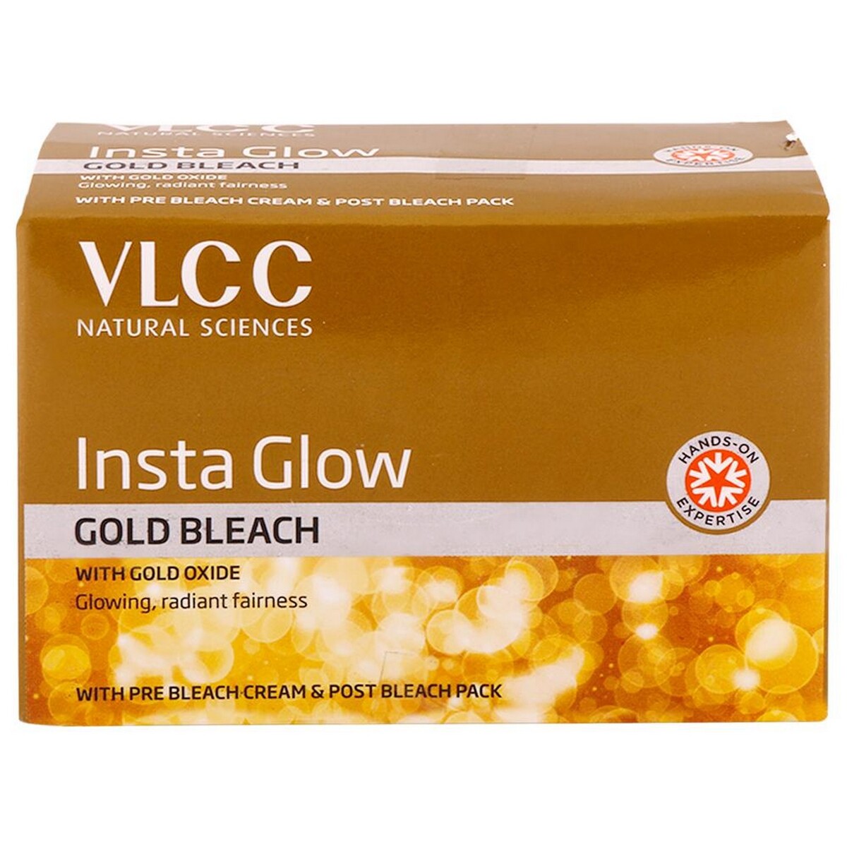 VLCC Bleach Insta Glow Gold 60g