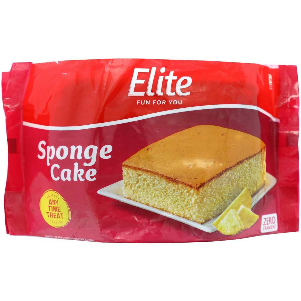 Elite Sponge Pineapple Cake 300gm