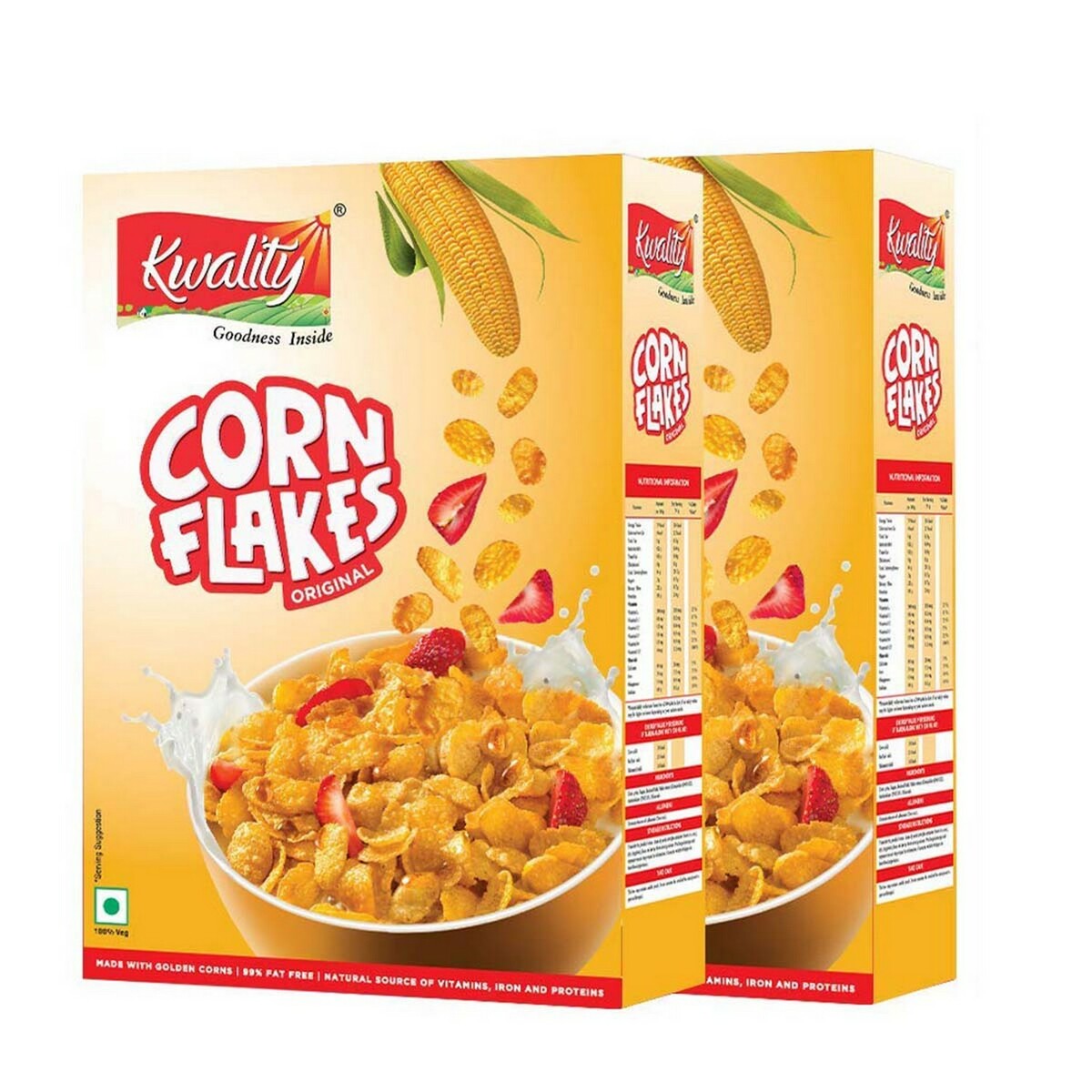 Kwality Corn Flakes 375g Buy 1 Get 1 Free