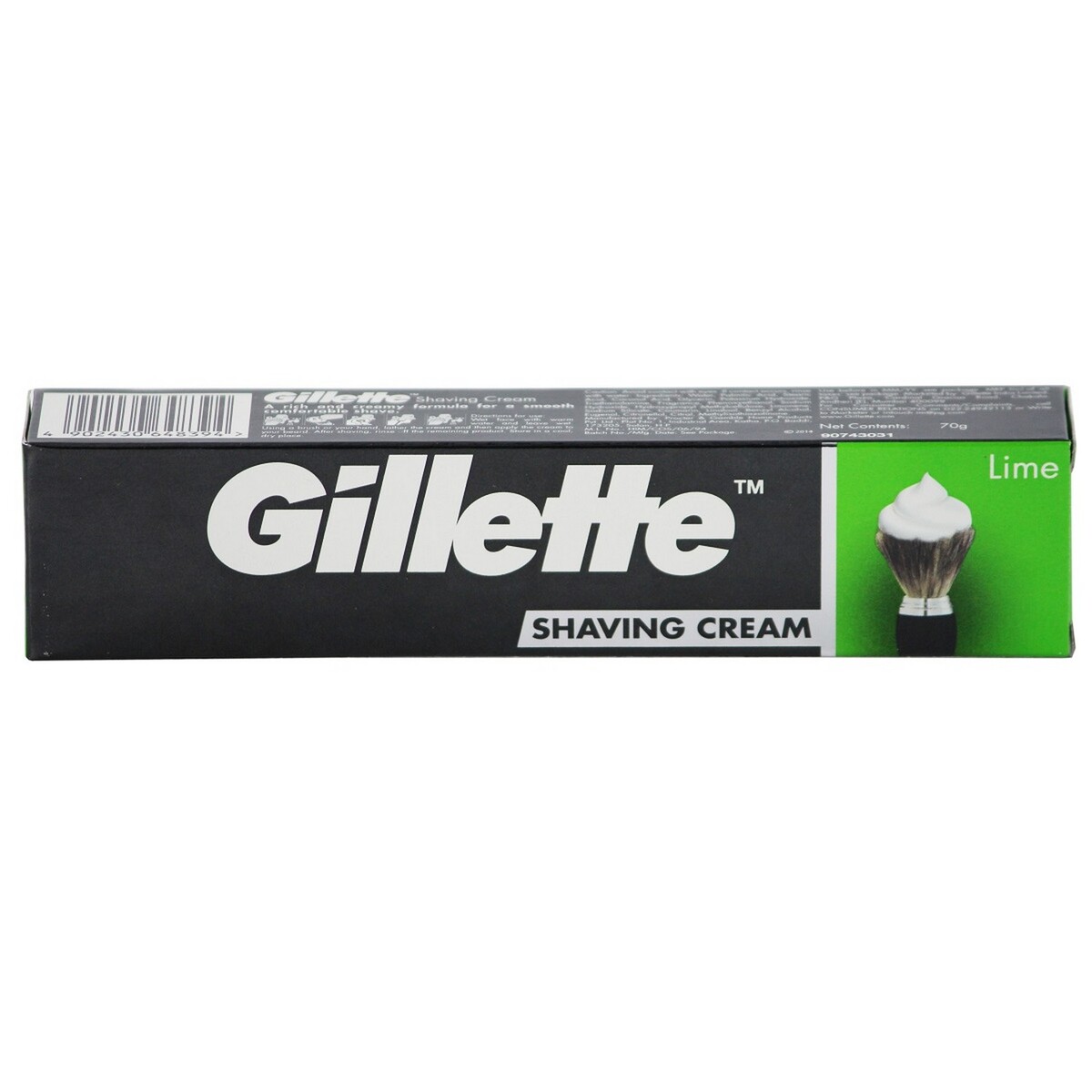 Gillette Shaving Cream Lime 70g
